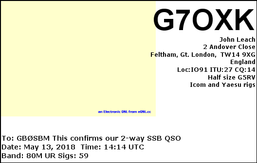 QSL Card