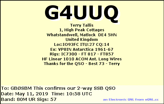 QSL Card