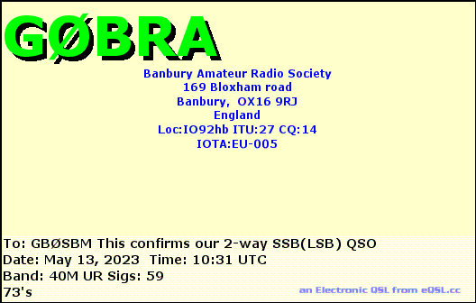 QSL Card