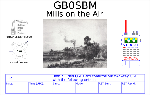 Mills QSL Card