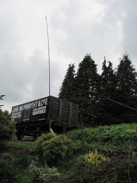 The data station antenna in 2014
