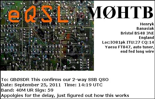 QSL Card