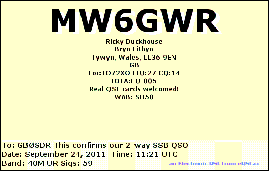 QSL Card