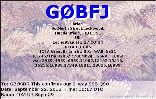 QSL Card