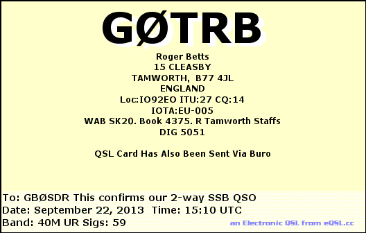 QSL Card