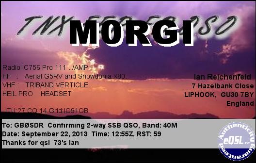 QSL Card