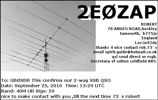 QSL Card