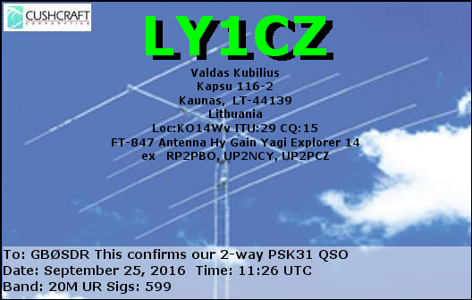 QSL Card