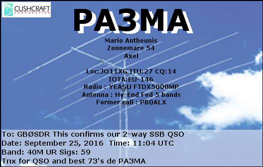 QSL Card