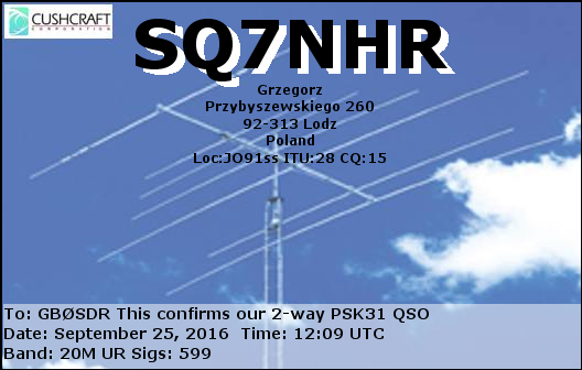 QSL Card