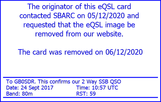 QSL Card