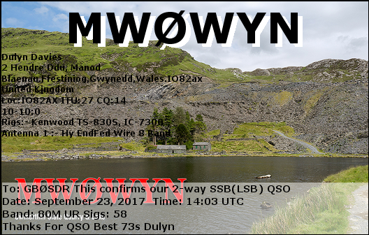 QSL Card