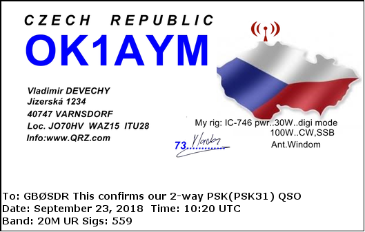 QSL Card