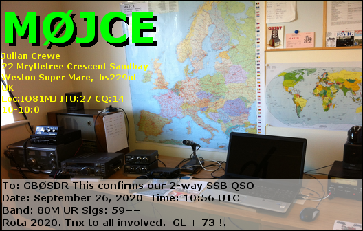 QSL Card