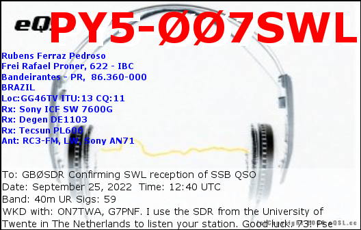 QSL Card