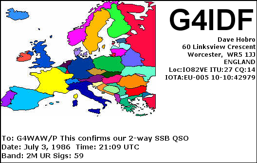 QSL Card