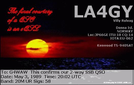 QSL Card