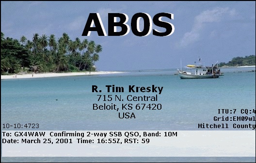 QSL Card