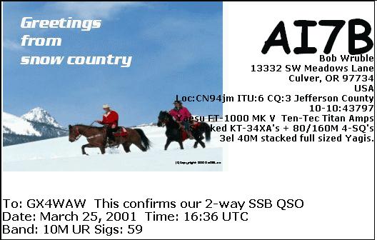 QSL Card