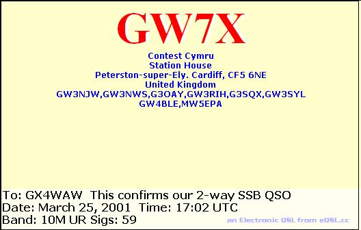 QSL Card