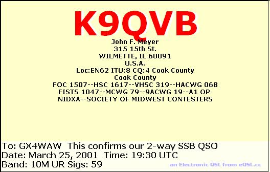 QSL Card