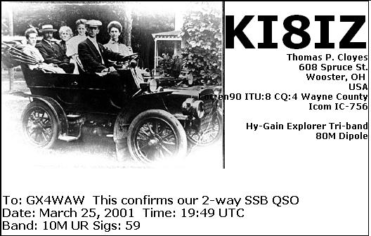 QSL Card