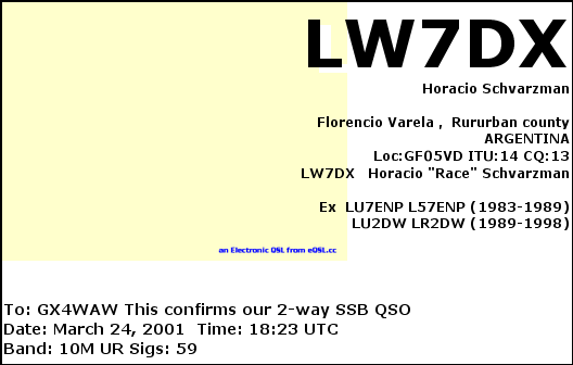 QSL Card