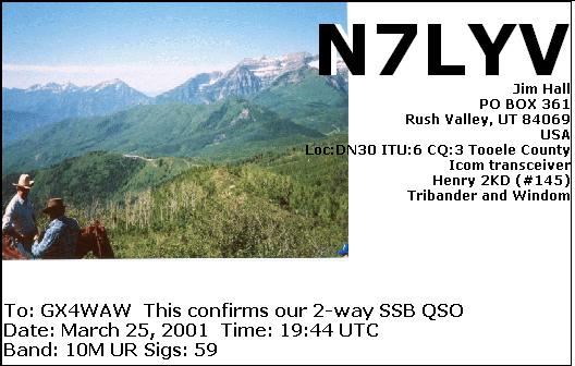 QSL Card