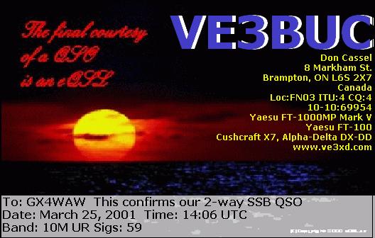 QSL Card