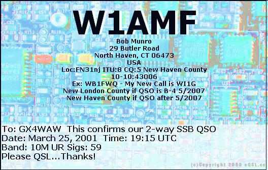 QSL Card