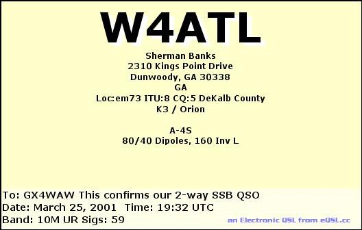 QSL Card