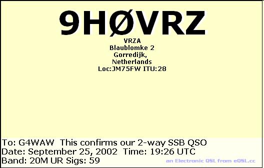 QSL Card