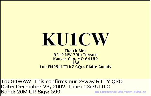 QSL Card