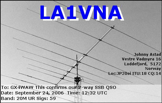 QSL Card