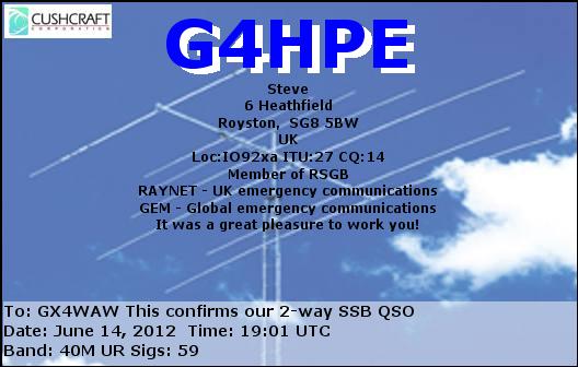 QSL Card