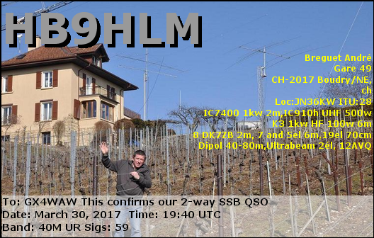 QSL Card