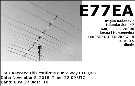 QSL Card