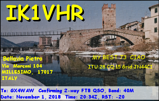 QSL Card