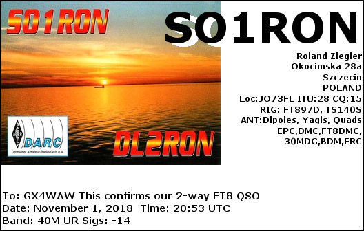 QSL Card