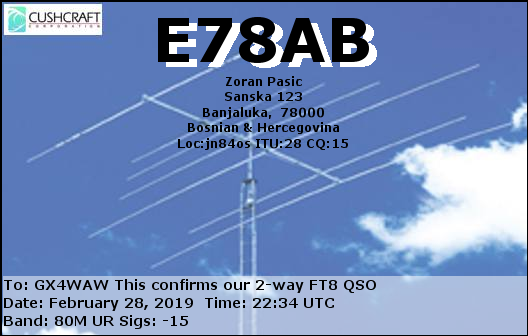 QSL Card