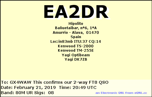 QSL Card