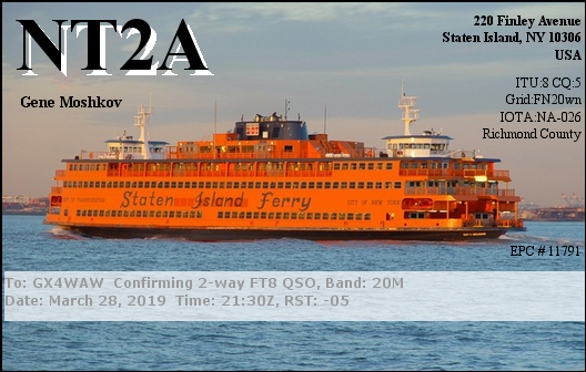 QSL Card