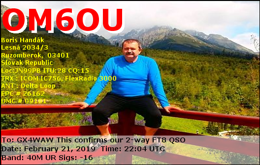 QSL Card