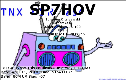 QSL Card