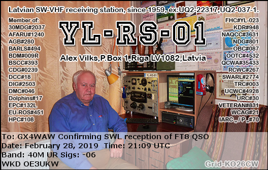 QSL Card