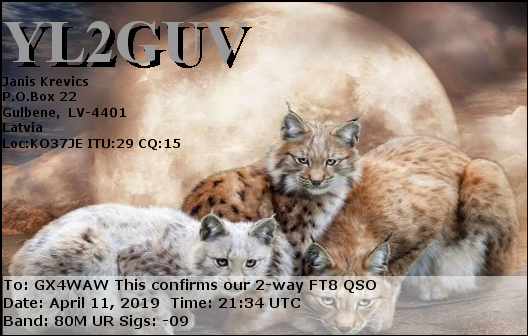 QSL Card