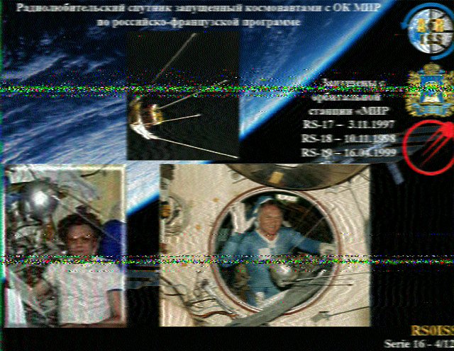 ISS SSTV Image