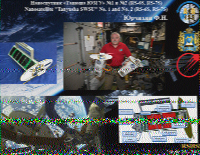 ISS SSTV Image